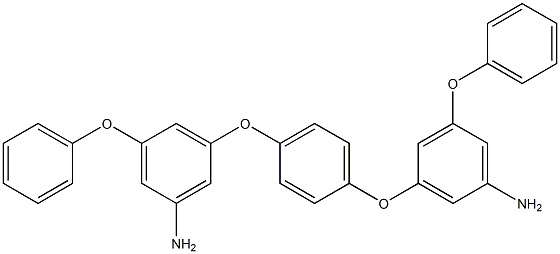 3-[4-(3-amino-5-phenoxyphenoxy)phenoxy]-5-phenoxyaniline 结构式