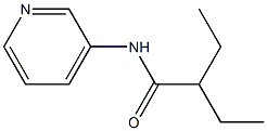 2-ethyl-N-(3-pyridinyl)butanamide 结构式