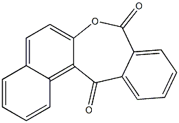 naphtho[2,1-c][2]benzoxepine-8,13-dione 结构式