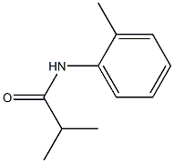 2-methyl-N-(2-methylphenyl)propanamide 结构式