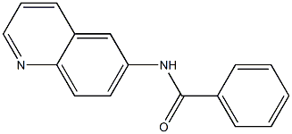 N-(6-quinolinyl)benzamide 结构式