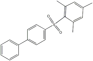[1,1'-biphenyl]-4-yl mesityl sulfone 结构式