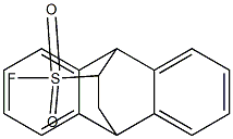 tetracyclo[6.6.2.0~2,7~.0~9,14~]hexadeca-2,4,6,9,11,13-hexaene-15-sulfonyl fluoride 结构式