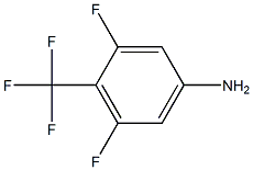 4-氨基-2,6-二氟三氟甲苯, 97+% 结构式