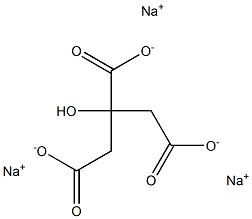 柠檬酸三钠盐 结构式