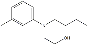 N-丁基-N-羟乙基间甲基苯胺 结构式
