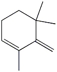 1,5,5-trimethyl-6-methylidene-cyclohexene 结构式