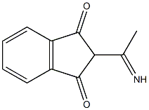 2-ethanimidoyl-1H-indene-1,3(2H)-dione 结构式