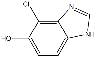 4-Chloro-1H-benzoimidazol-5-ol 结构式