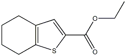 ethyl 4,5,6,7-tetrahydro-1-benzothiophene-2-carboxylate 结构式