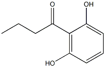 1-(2,6-Dihydroxyphenyl)-1-butanone 结构式