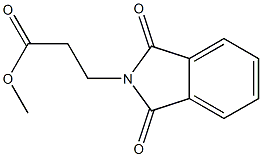 3-Phthalimidylpropanoic acid methyl ester 结构式