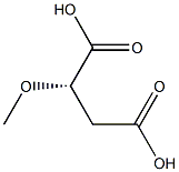 (2S)-2-Methoxysuccinic acid 结构式