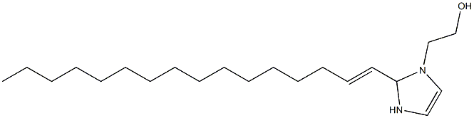 2-(1-Hexadecenyl)-4-imidazoline-1-ethanol 结构式