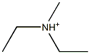 Methyldiethylammonium 结构式