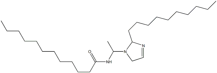 1-(1-Lauroylaminoethyl)-2-decyl-3-imidazoline 结构式