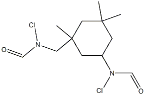 5-Chloroformylamino-1-[(chloroformylamino)methyl]-1,3,3-trimethylcyclohexane 结构式