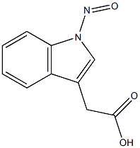 1-Nitroso-1H-indole-3-acetic acid 结构式