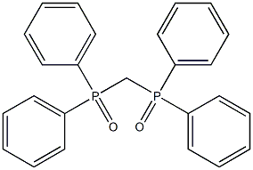 Bis(diphenylphosphinyl)methane 结构式