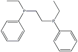 1,2-Ethanediylbis[ethylphenylphosphine] 结构式