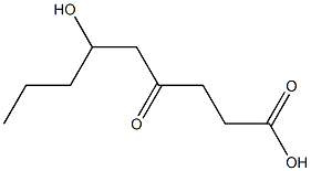 6-Hydroxy-4-oxononanoic acid 结构式