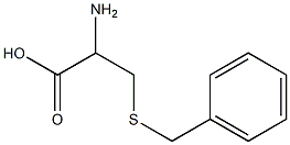 3-(Benzylthio)-2-aminopropionic acid 结构式