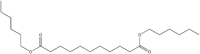 Undecanedioic acid dihexyl ester 结构式