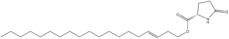 (S)-5-Oxopyrrolidine-2-carboxylic acid 3-nonadecenyl ester 结构式