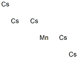 Manganese pentacesium 结构式