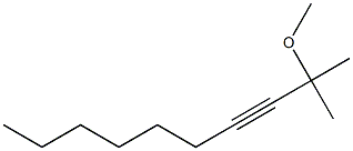 2-Methyl-2-methoxy-3-decyne 结构式