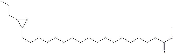 19,20-Epithiotricosanoic acid methyl ester 结构式