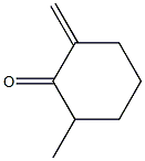 6-Methyl-2-methylenecyclohexanone 结构式
