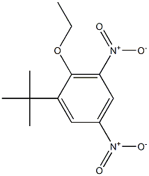 1-tert-Butyl-2-ethoxy-3,5-dinitrobenzene 结构式