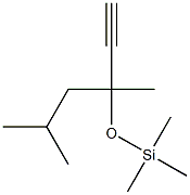 3,5-Dimethyl-3-(trimethylsiloxy)-1-hexyne 结构式