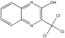 3-(Trichloromethyl)-2-quinoxalinol 结构式