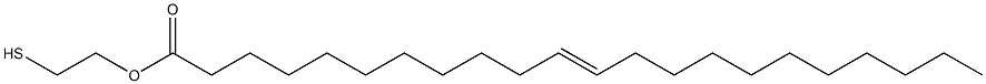 11-Docosenoic acid 2-mercaptoethyl ester 结构式