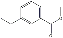 3-Isopropylbenzoic acid methyl ester 结构式