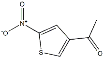 2-Nitro-4-acetylthiophene 结构式