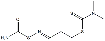 Dimethyldithiocarbamic acid 2-thiosemicarbazonopropyl ester 结构式