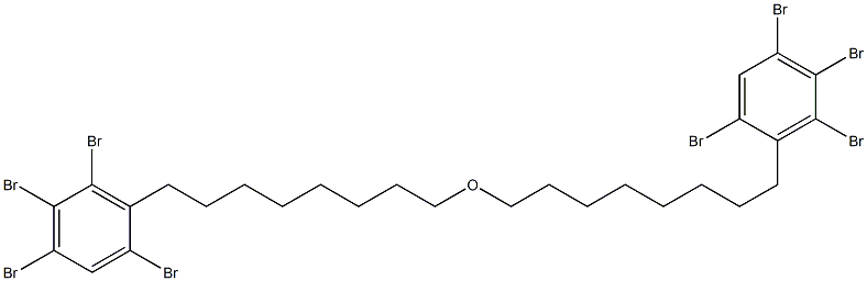 2,4,5,6-Tetrabromophenyloctyl ether 结构式