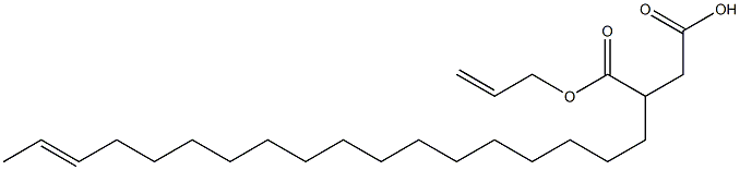 3-(16-Octadecenyl)succinic acid 1-hydrogen 4-allyl ester 结构式