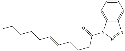 1-(5-Undecenoyl)-1H-benzotriazole 结构式