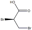 [S,(+)]-2,3-Dibromopropionic acid 结构式