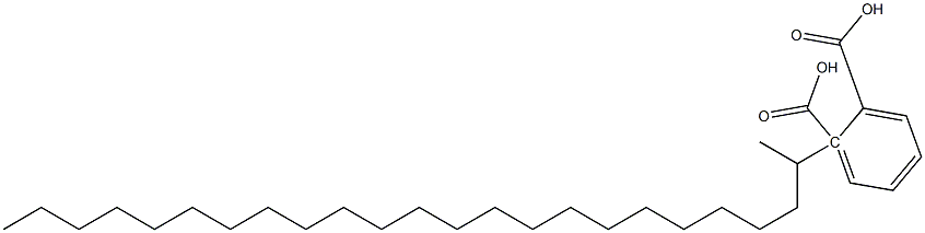 (+)-Phthalic acid hydrogen 1-[(S)-tetracosane-2-yl] ester 结构式