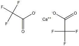 Bis(trifluoroacetic acid)calcium salt 结构式