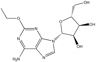 2-Ethoxyadenosine 结构式