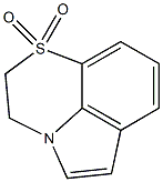 2,3-Dihydropyrrolo[1,2,3-de]-1,4-benzothiazine 1,1-dioxide 结构式