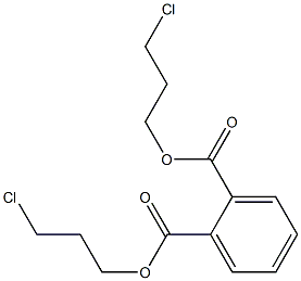 Phthalic acid bis(3-chloropropyl) ester 结构式