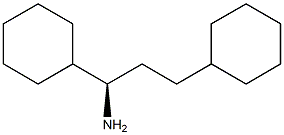 [R,(+)]-1,3-Dicyclohexylpropylamine 结构式