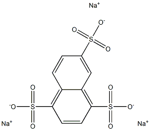 1,4,6-Naphthalenetrisulfonic acid trisodium salt 结构式